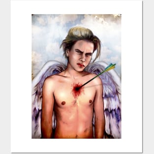 Falling angel river phoenix Posters and Art